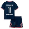 Maglia ufficiale Paris Saint Germain Angel Di Maria 11 Casa 2021-22 per Bambino